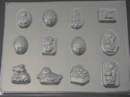 834 Easter Assorted II Chocolate Candy Mold